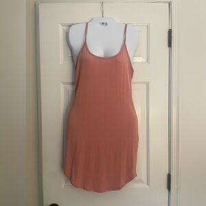 🩷 3/$18 forever 21 Y2K pink Coral Sleeveless Dress Bodycon mini dress